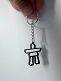 inukshuk keychain